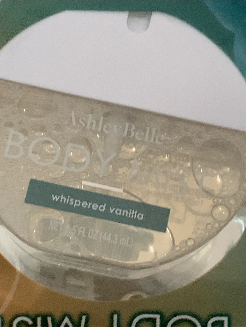 AshleyBelle Body Mist - Whispered Vanilla (Cream & White) - Picture 2 of 3